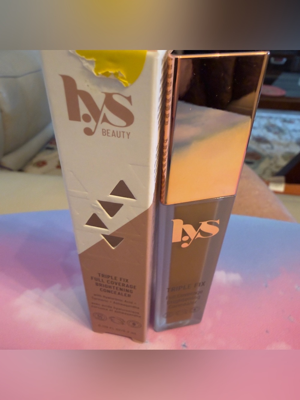 LYS Beauty Triple Fix Full Coverage Brightening Concealer DG3 0.179 fl oz. Retai